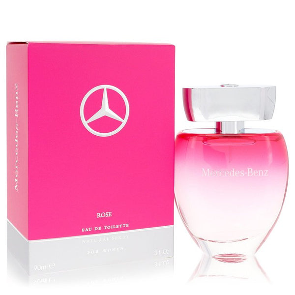 Mercedes Benz Rose by Mercedes Benz Eau De Toilette Spray 3 oz for Women