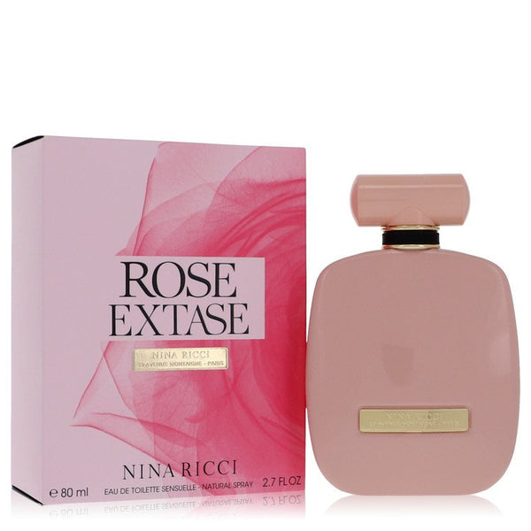 Rose Extase by Nina Ricci Eau De Toilette Sensuelle Spray 2.7 oz for Women