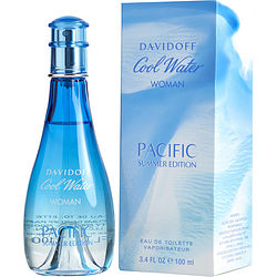 Cool Water Pacific Summer By Davidoff Edt Spray 3.4 Oz (limited Edition 2017)