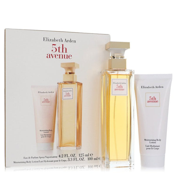 5Th Avenue by Elizabeth Arden Gift Set -- 4.2 oz Eau De Parfum Spray + 3.3 oz Body Lotion for Women