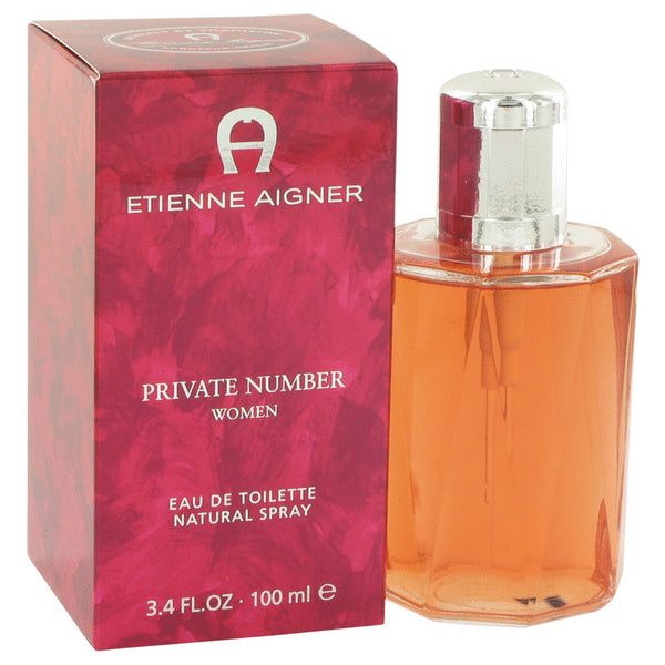 Private Number by Etienne Aigner Eau De Toilette Spray 3.4 oz for Women