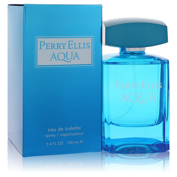 Perry Ellis Aqua by Perry Ellis Eau De Toilette Spray 3.4 oz for Men