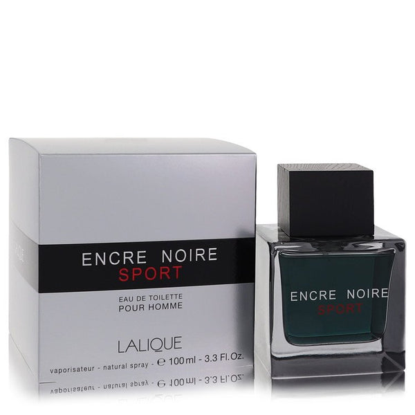 Encre Noire Sport by Lalique Eau De Toilette Spray for Men