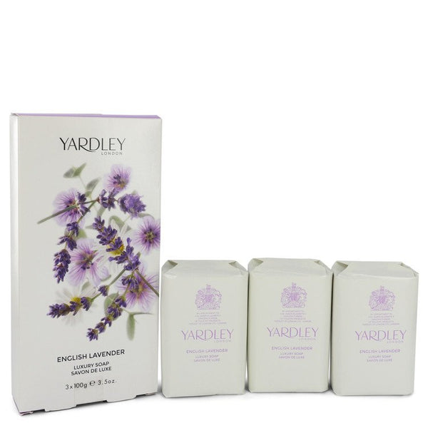 English Lavender by Yardley London 3 3.5 Soap 3.5 oz for Women