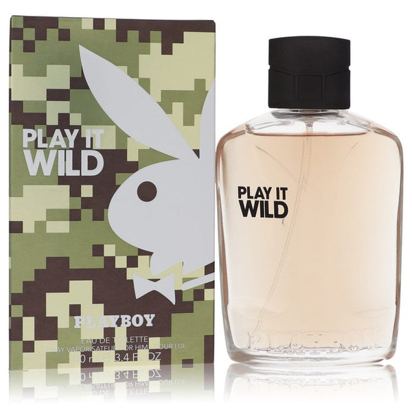 Playboy Play It Wild by Playboy Eau De Toilette Spray for Men