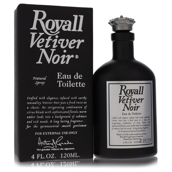 Royall Vetiver Noir by Royall Fragrances Eau Toilette Spray 4 for Men
