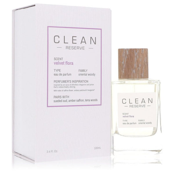 Clean Velvet Flora by Clean Eau De Parfum Spray 3.4 oz for Women