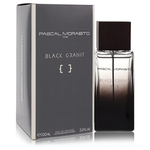 Black Granit by Pascal Morabito Eau De Toilette Spray 3.3 oz for Men