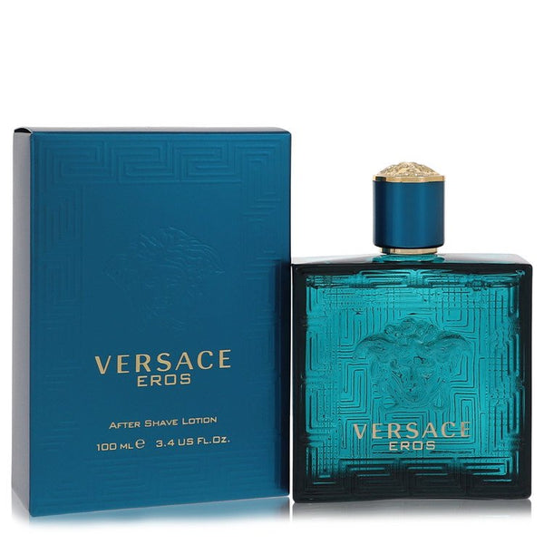 Versace Eros by Versace After Shave Lotion 3.4 oz for Men