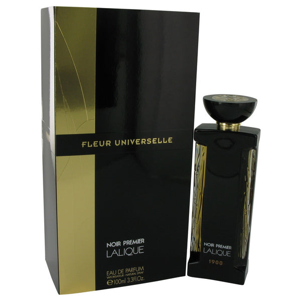 Lalique Fleur Universelle Noir Premier by Lalique Eau De Parfum Spray (Unisex) 3.3 oz for Women