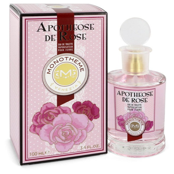 Apothéose de Rose by Monotheme Eau De Toilette Spray 3.4 oz for Women