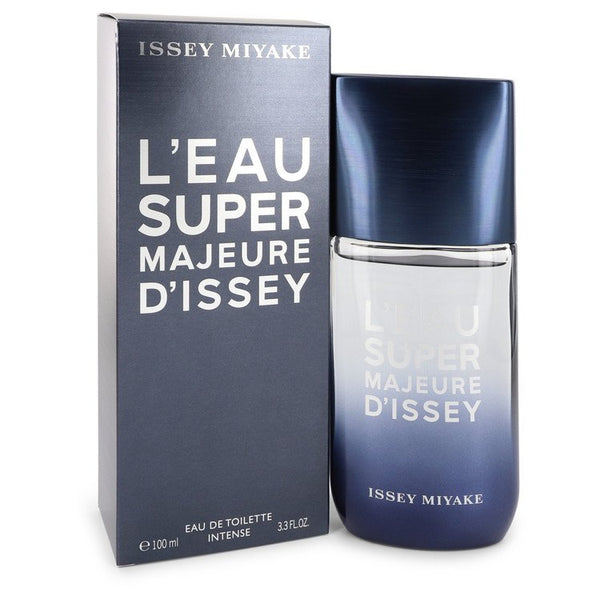 L'eau Super Majeure d'Issey by Issey Miyake Eau De Toilette Intense Spray 3.3 oz for Men