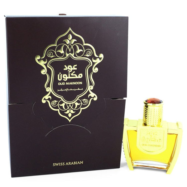 Oud Maknoon by Swiss Arabian Eau De Parfum Spray (Unisex) 1.5 oz for Women