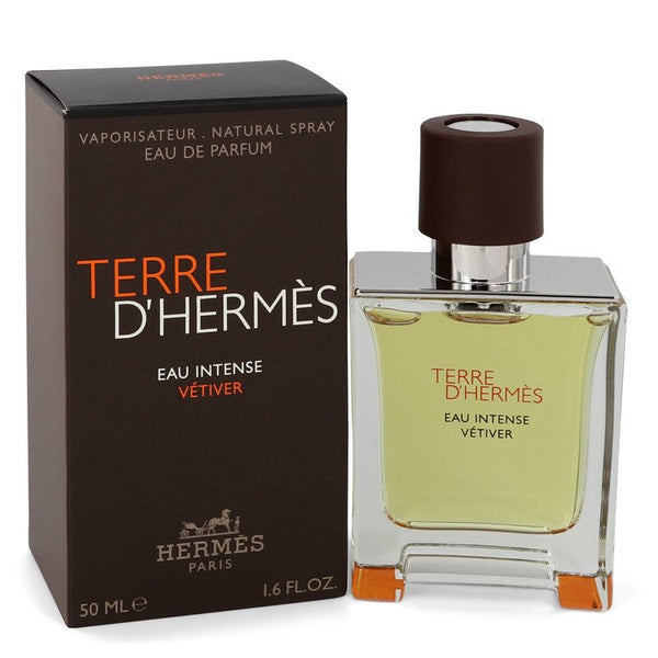 Terre D'hermes Eau Intense Vetiver by Hermes Eau De Parfum Spray for Men