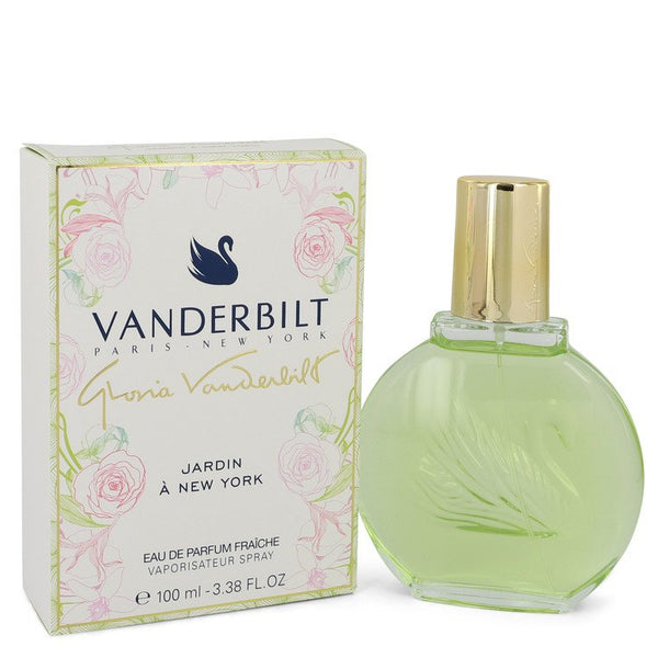 Vanderbilt Jardin A New York by Gloria Vanderbilt Eau De Parfum Fraiche Spray 3.4 oz for Women