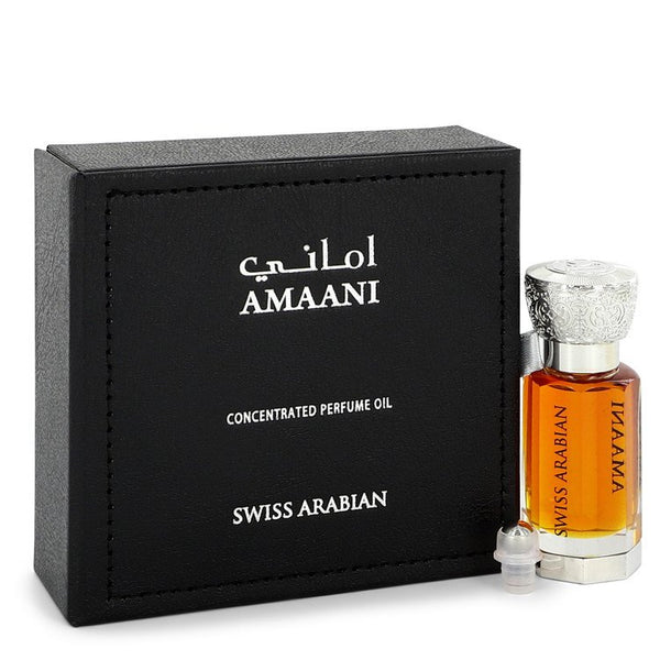 Swiss Arabian Amaani by Swiss Arabian Perfume Oil .40 oz for Men