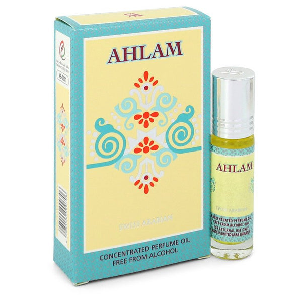 Swiss Arabian Ahlam by Swiss Arabian Concentrated Perfume Oil Free Alcohol .20 oz for Women