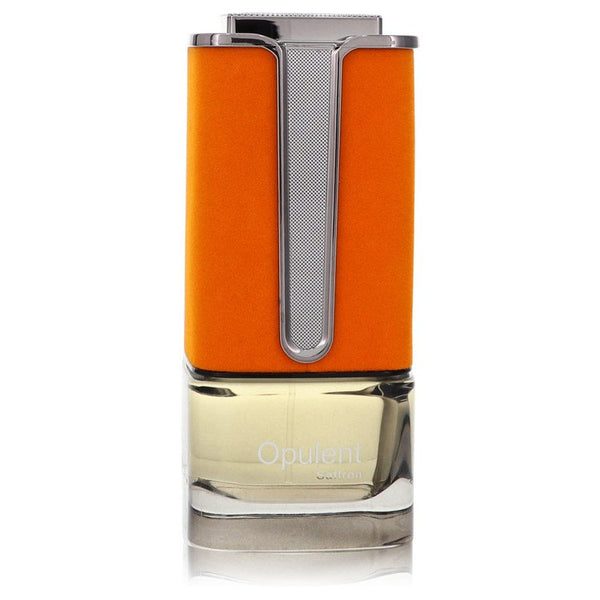 Al Haramain Opulent Saffron by Al Haramain Eau De Parfum Spray (Unisex Unboxed) 3.3 oz for Men