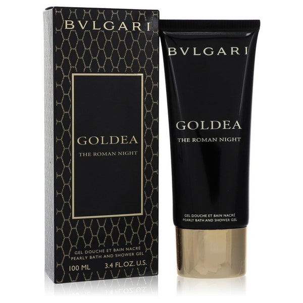 Bvlgari Goldea The Roman Night by Bvlgari Pearly Bath and Shower Gel 3.4 oz for Women