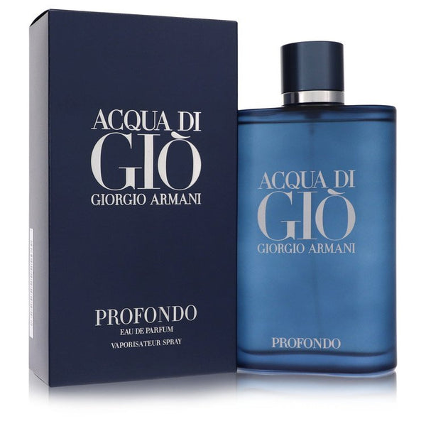 Acqua Di Gio Profondo by Giorgio Armani Eau De Parfum Spray 6.7 oz for Men