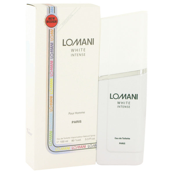 Lomani White Intense by Lomani Eau De Toilette Spray 3.3 oz for Men
