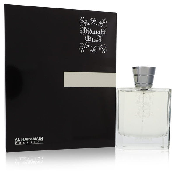Al Haramain Midnight Musk by Al Haramain Eau De Parfum Spray 3.4 oz for Men