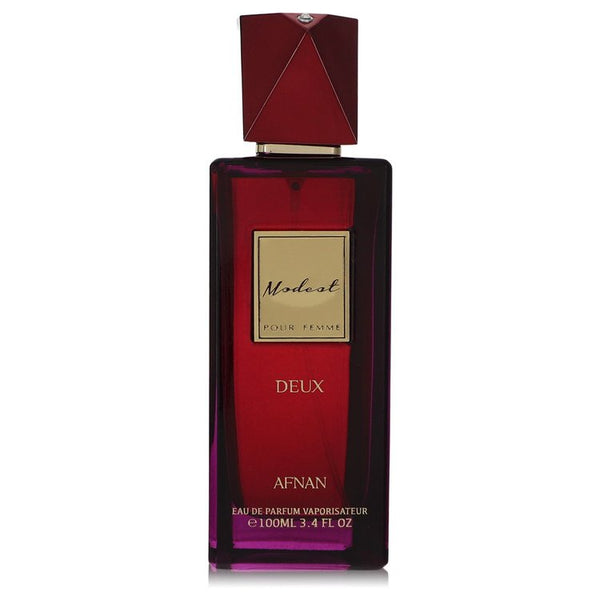 Modest Pour Femme Deux by Afnan Eau De Parfum Spray (unboxed) 3.4 oz for Women