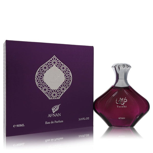 Afnan Turathi Purple by Afnan Eau De Parfum Spray 3 oz for Women