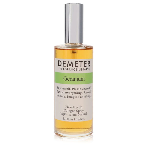 Demeter Geranium by Demeter Cologne Spray (unboxed) 4 oz for Women