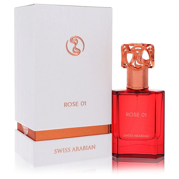 Swiss Arabian Rose 01 by Swiss Arabian Eau De Parfum Spray 1.7 oz for Men